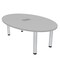 Skutchi Designs 45.25 in W, 71.5 in L, 29 in H, Engineered Wood Top, Grey H-OVL-4672-PT-01-EL - alternate 1
